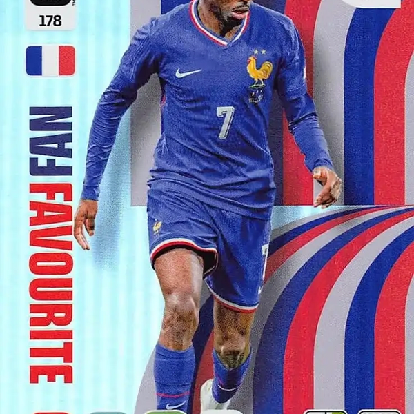 Football Trading Card-Ousmane Dembele - Fan Favourite-France