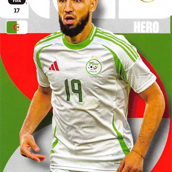 Soccer Trading Card - Nabil Bentaleb - Algeria - Panini Adrenalyn