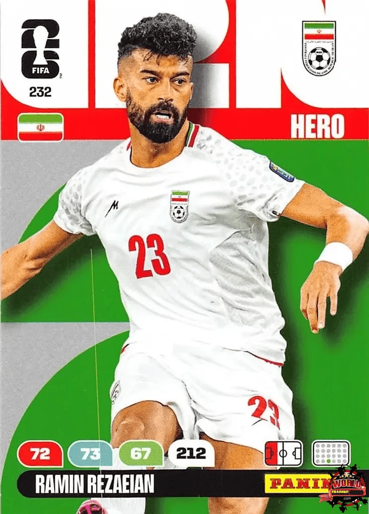 #232|Panini|Adrenlyn XL|FIFA World Cup|2026|Ramin Rrezaeian |BASICO