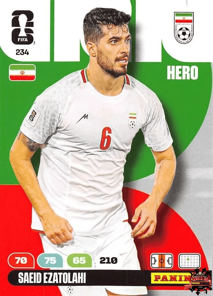 #234|Panini|Adrenlyn XL|FIFA World Cup|2026|Saeid Ezatolahi |BASICO