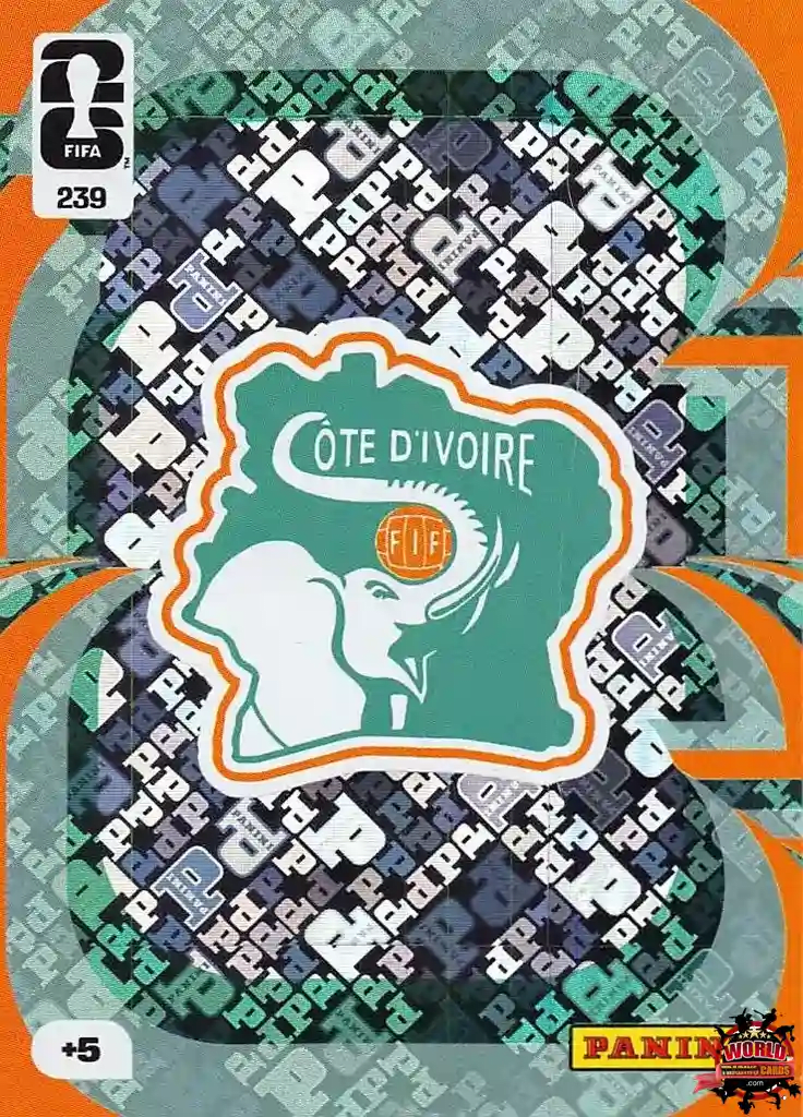 #239|Panini|Adrenlyn XL|FIFA World Cup|2026|Escudo|BASICO