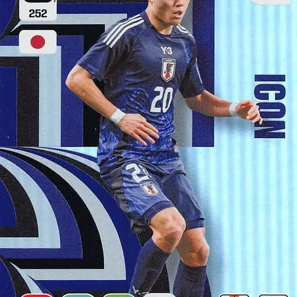 Cromo Trading Card Fútbol-Takefusa Kubo - Icon-Japón-Panini