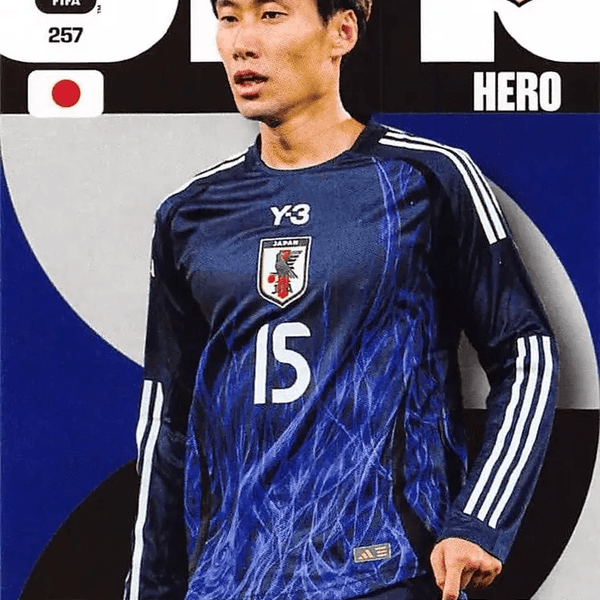 マラドーナ、ジーコ、プラティニ、バッジョ、UEFA.FIFA.日本代表DVD22 Football Trading Card - Daichi Kamada - Japan - Panini Adrenalyn