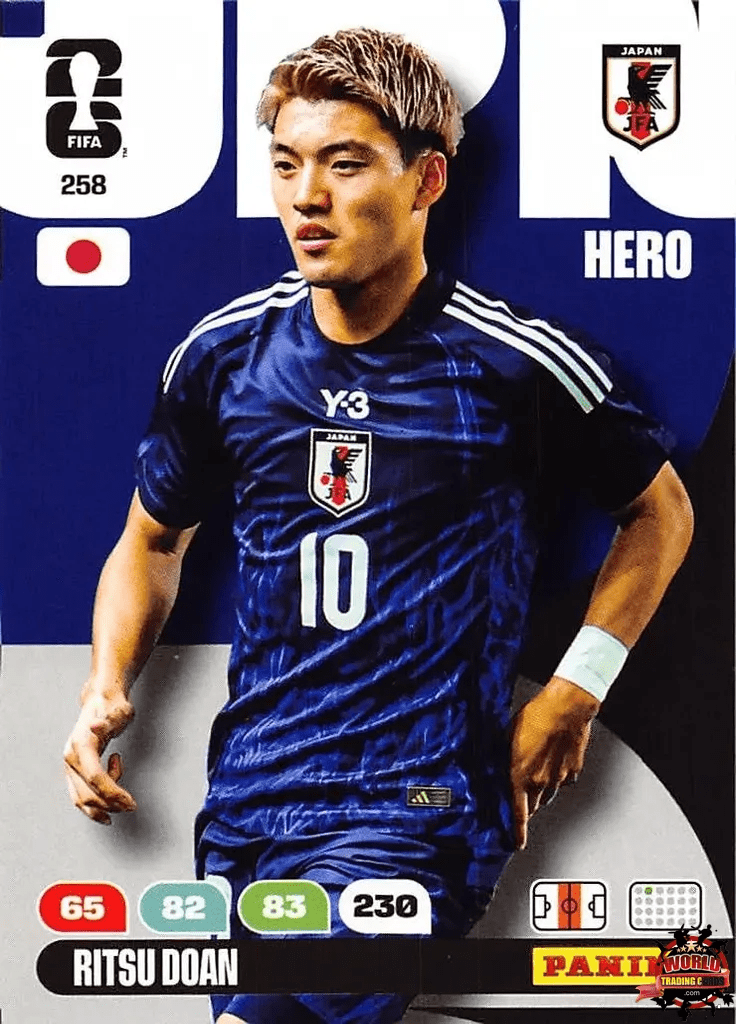 #258|Panini|Adrenlyn XL|FIFA World Cup|2026|Ritsu Doan |BASICO