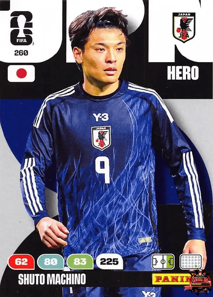 #260|Panini|Adrenlyn XL|FIFA World Cup|2026|Shuto Machino |BASICO