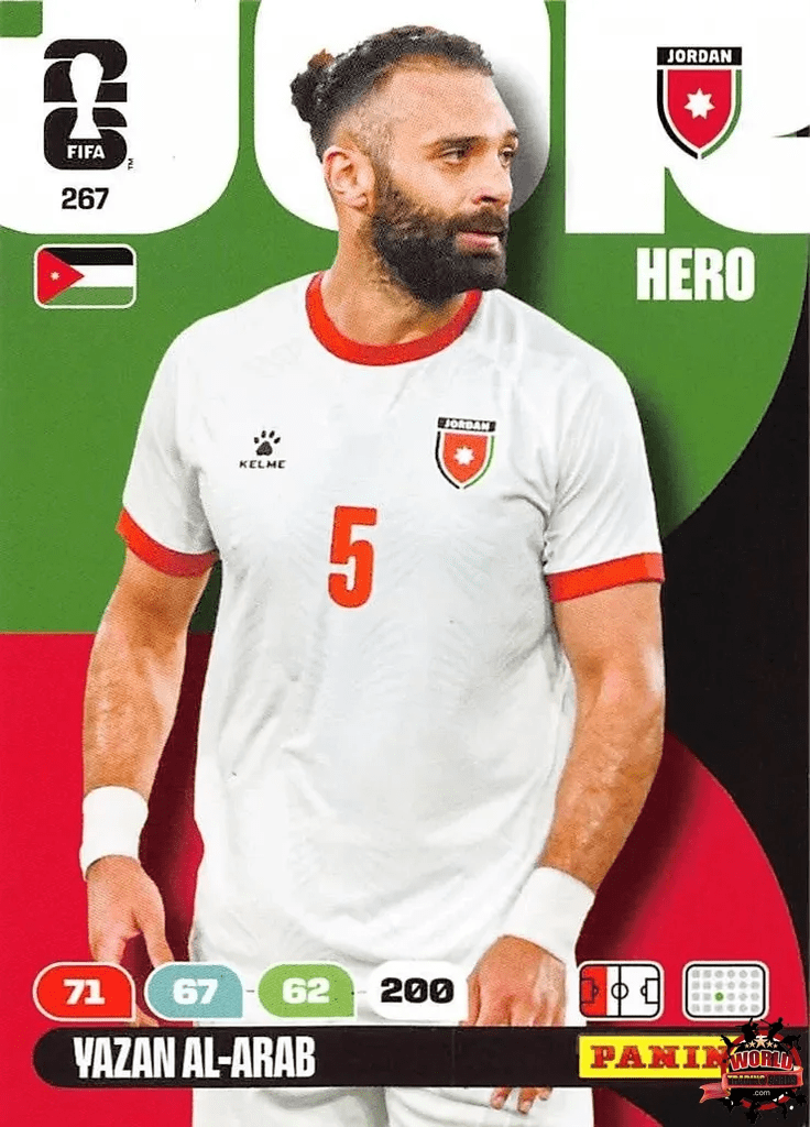 #267|Panini|Adrenlyn XL|FIFA World Cup|2026|Yazan Al-Arab |BASICO