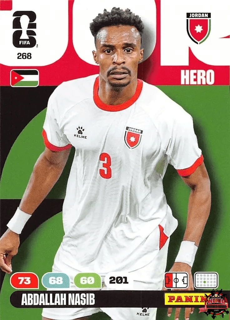 #268|Panini|Adrenlyn XL|FIFA World Cup|2026|Abdallah Nasib |BASICO