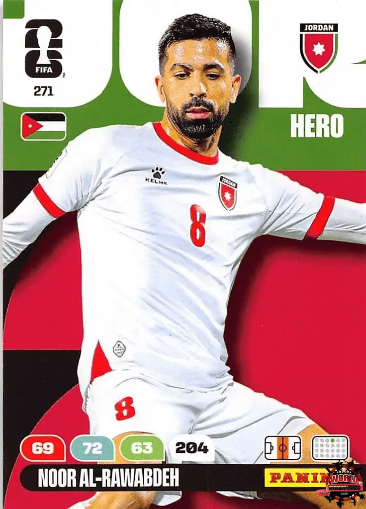 #271|Panini|Adrenlyn XL|FIFA World Cup|2026|Noor Al-Rawabdeh|BASICO