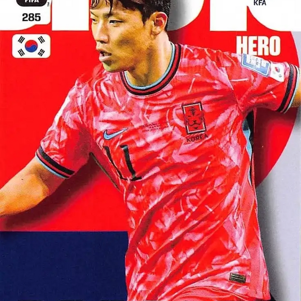 Chrome Trading Card Football - Hee-chan Hwang - South Korea