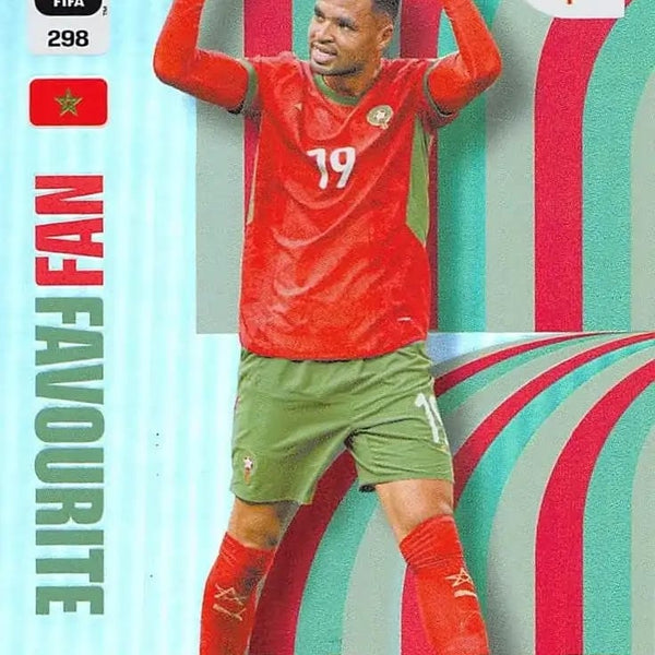 Cromo Trading Card Fútbol-Youssef En-Nesyri - Fan Favourite