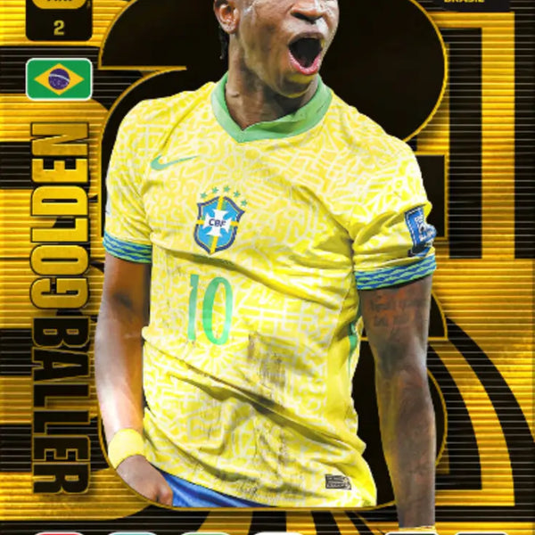 Soccer Trading Card-Vinicius Junior-Brazil-Panini Adrenalyn XL