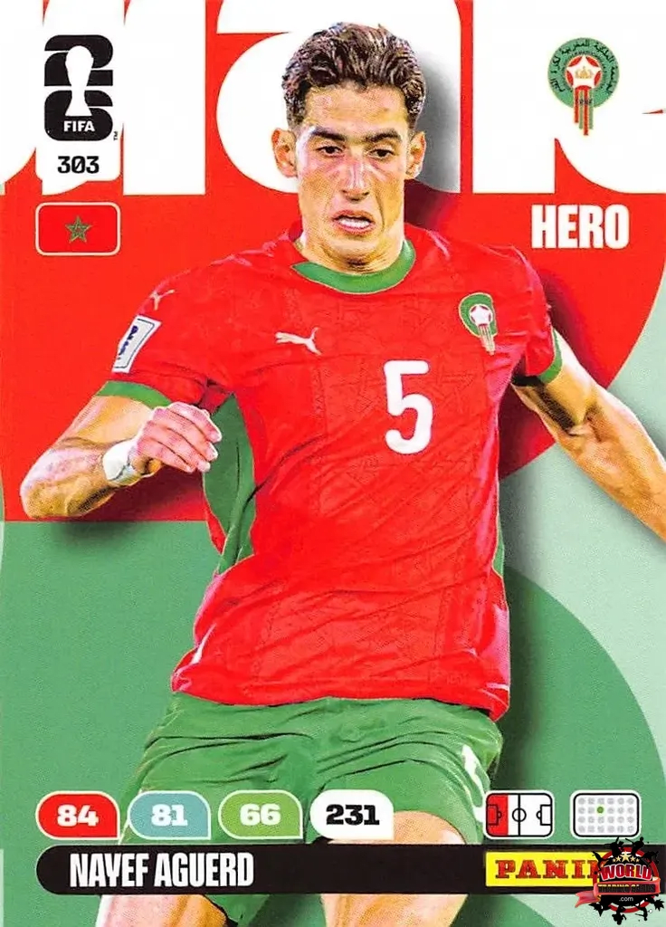 #303|Panini|Adrenlyn XL|FIFA World Cup|2026|Navef Aguero |BASICO