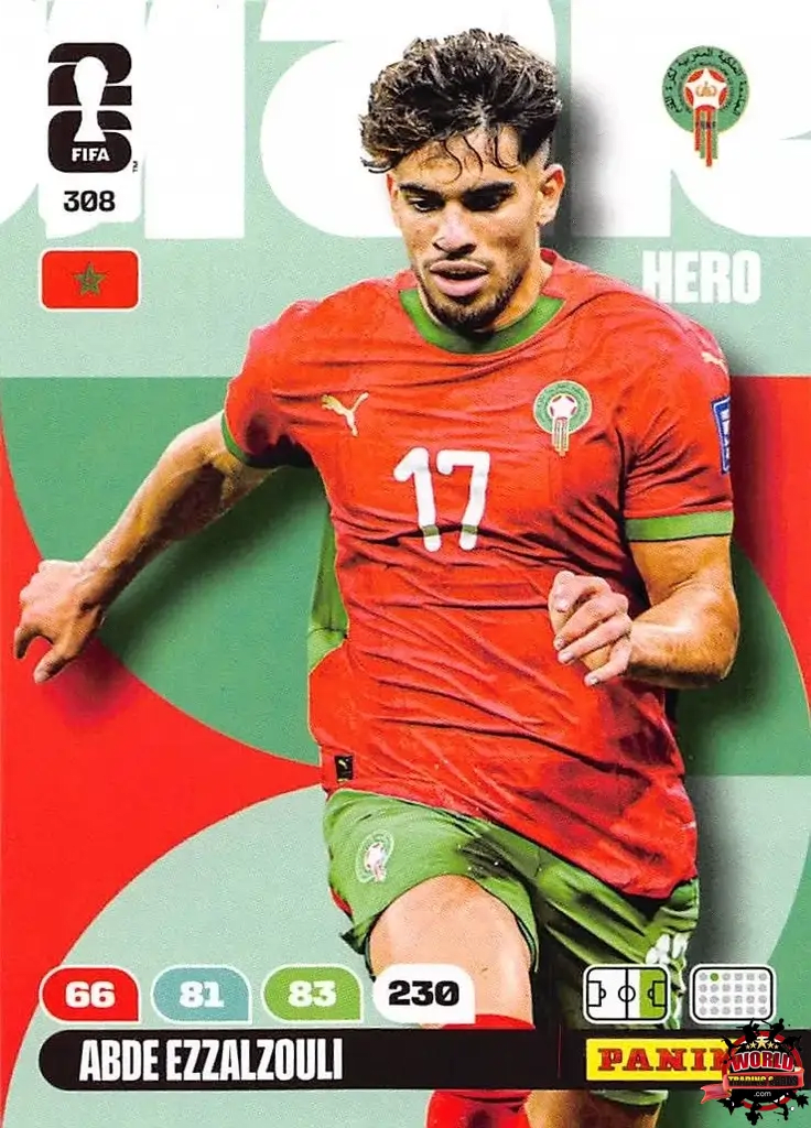 #308|Panini|Adrenlyn XL|FIFA World Cup|2026|Abde Ezzalzouli |BASICO