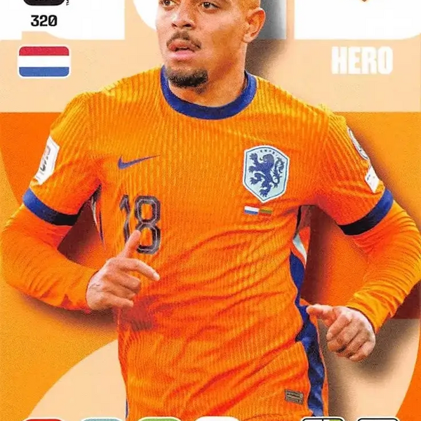 Football Trading Card-Donyell Malen-Netherlands-Panini Adrenalyn