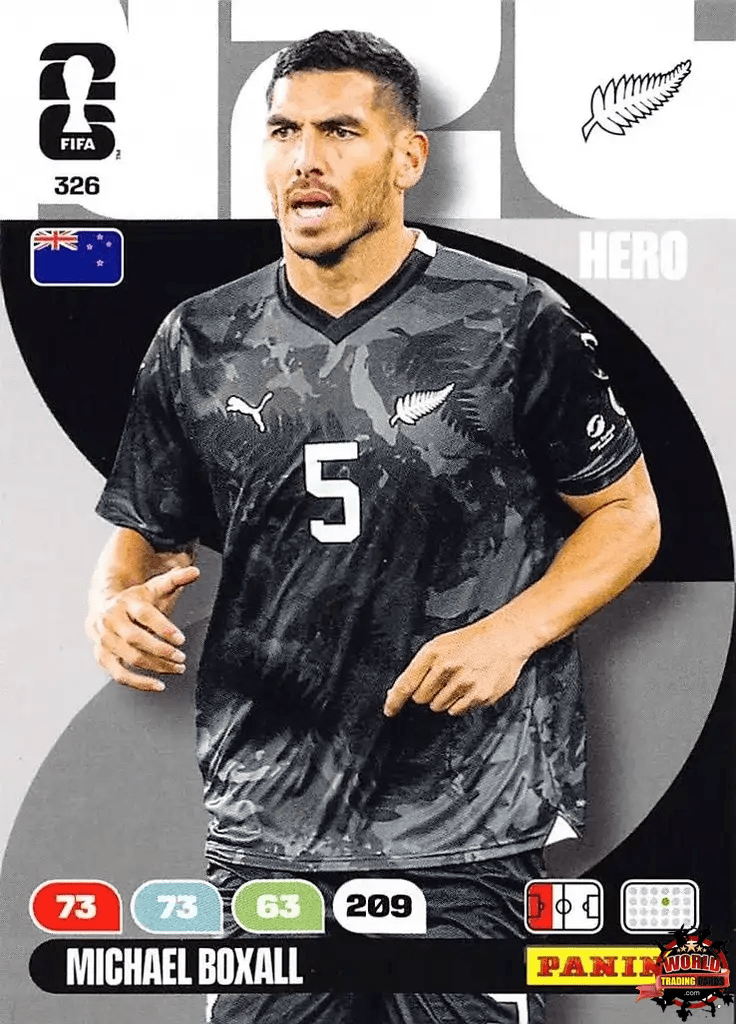 #326|Panini|Adrenlyn XL|FIFA World Cup|2026|Michael Boxall |BASICO