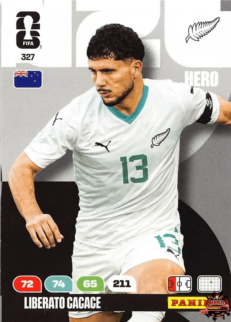 #327|Panini|Adrenlyn XL|FIFA World Cup|2026|Liberato Cacace |BASICO