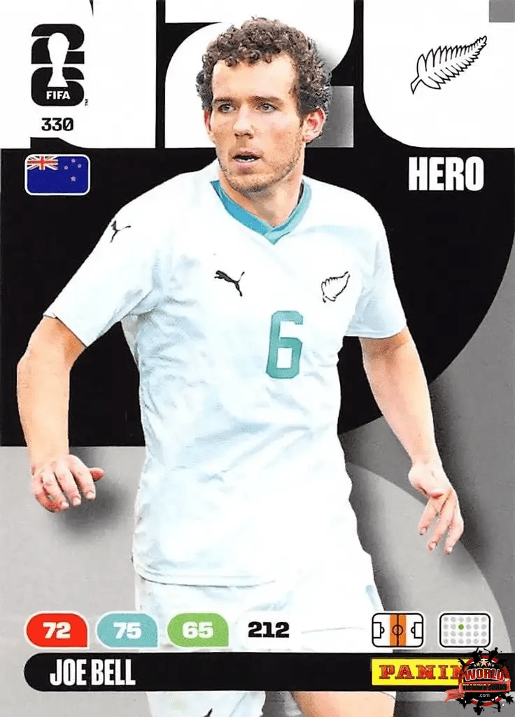 #330|Panini|Adrenlyn XL|FIFA World Cup|2026|Joe Bell|BASICO