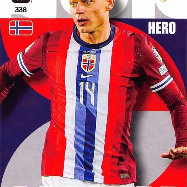 Soccer Trading Card - Julian Ryerson - Norway - Panini Adrenalyn