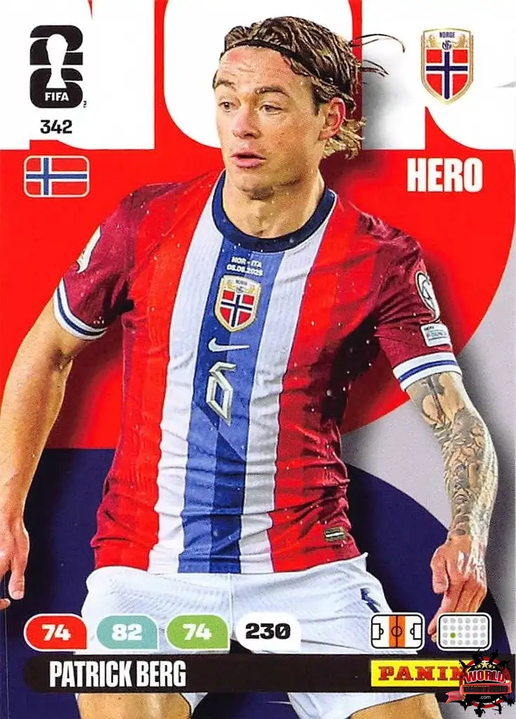 #342|Panini|Adrenlyn XL|FIFA World Cup|2026|Patrick Berg |BASICO