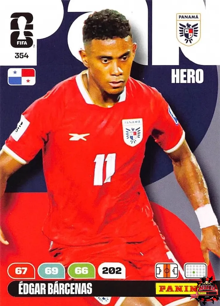 #354|Panini|Adrenlyn XL|FIFA World Cup|2026|Edgar Barcenas |BASICO