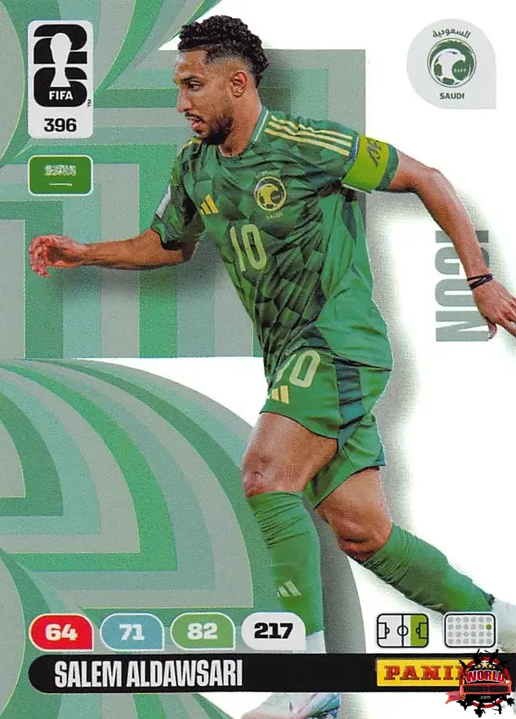 #396|Panini|Adrenlyn XL|FIFA World Cup|2026|Salem Aldawsari - Icon|BASICO