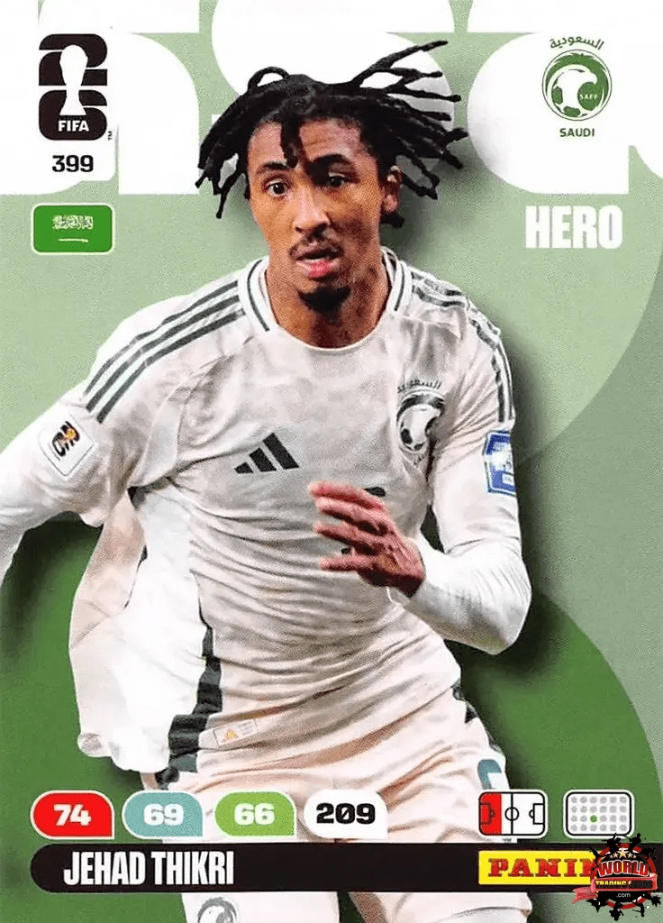 #399|Panini|Adrenlyn XL|FIFA World Cup|2026|Jehad Thikri |BASICO