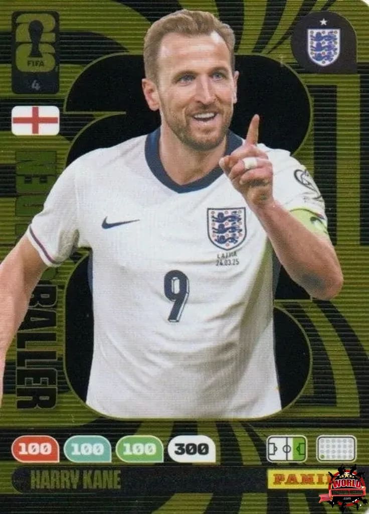 #004|Panini|Adrenlyn XL|FIFA World Cup|2026|Harry Kane|Golden Baller
