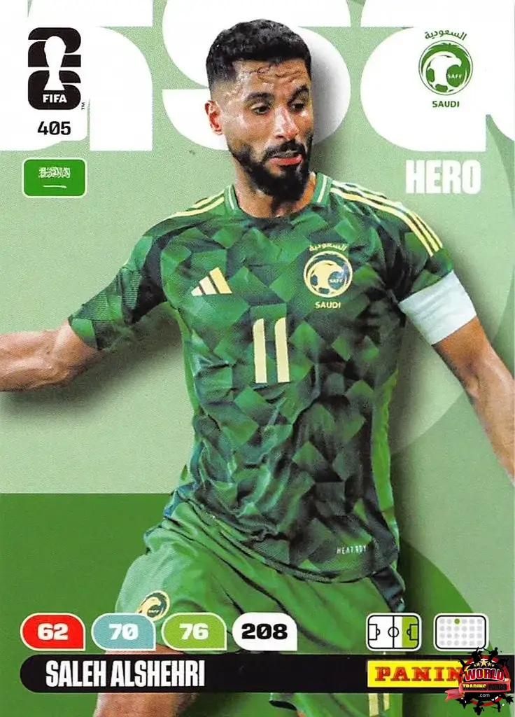 #405|Panini|Adrenlyn XL|FIFA World Cup|2026|Saleh Alsheheri |BASICO