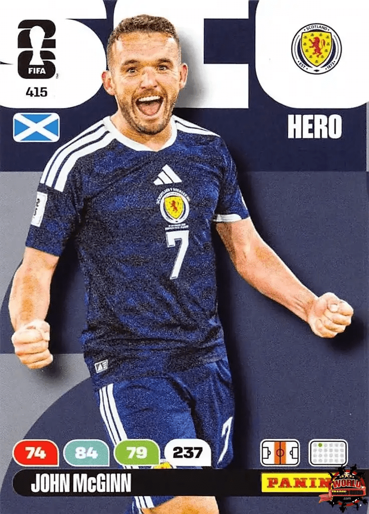 #415|Panini|Adrenlyn XL|FIFA World Cup|2026|John McGinn |BASICO