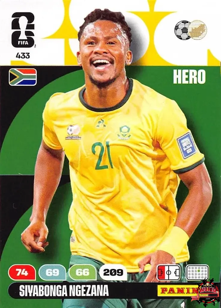 #433|Panini|Adrenlyn XL|FIFA World Cup|2026|Siyabonga Ngezana |BASICO
