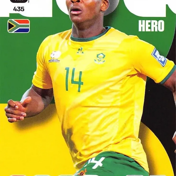 Football Trading Card-Mbekezeli Mbokazi -South Africa-Panini