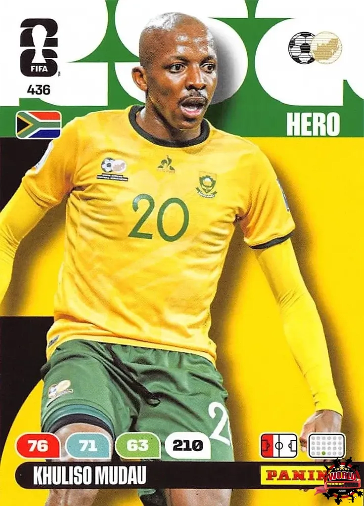 #436|Panini|Adrenlyn XL|FIFA World Cup|2026|Khuliso Mudau |BASICO