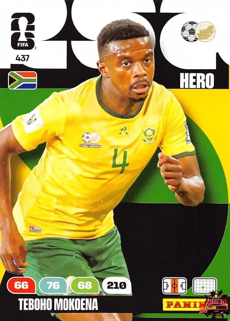 #437|Panini|Adrenlyn XL|FIFA World Cup|2026|Teboho Mokoena |BASICO