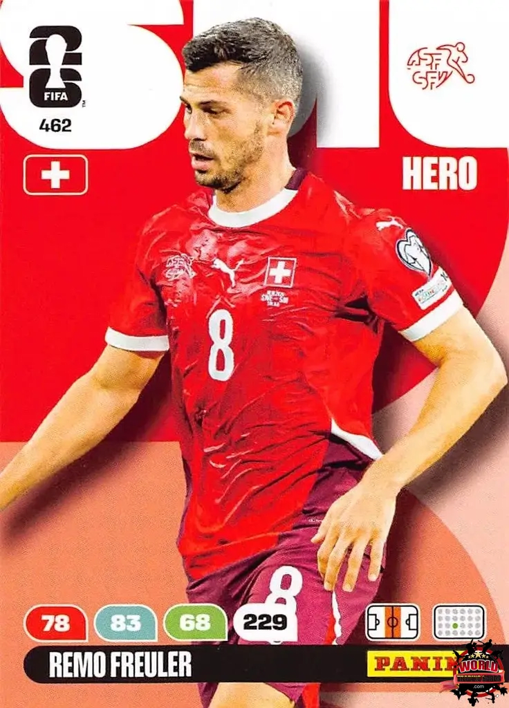 #462|Panini|Adrenlyn XL|FIFA World Cup|2026|Remo Freuler |BASICO