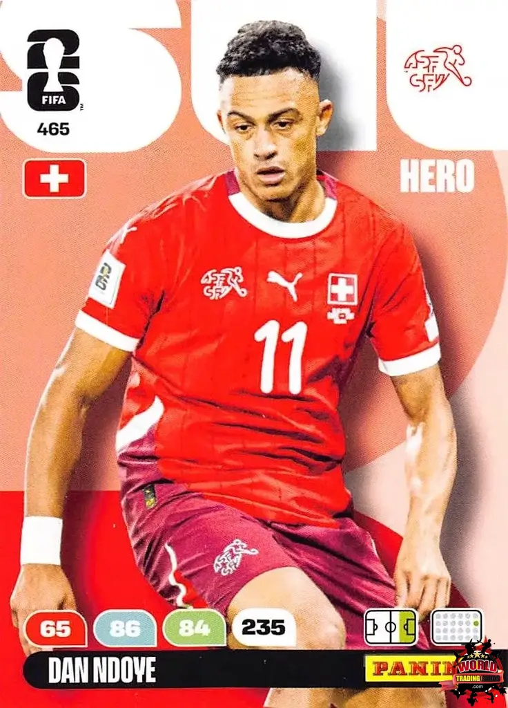 #465|Panini|Adrenlyn XL|FIFA World Cup|2026|Dan Ndoye |BASICO