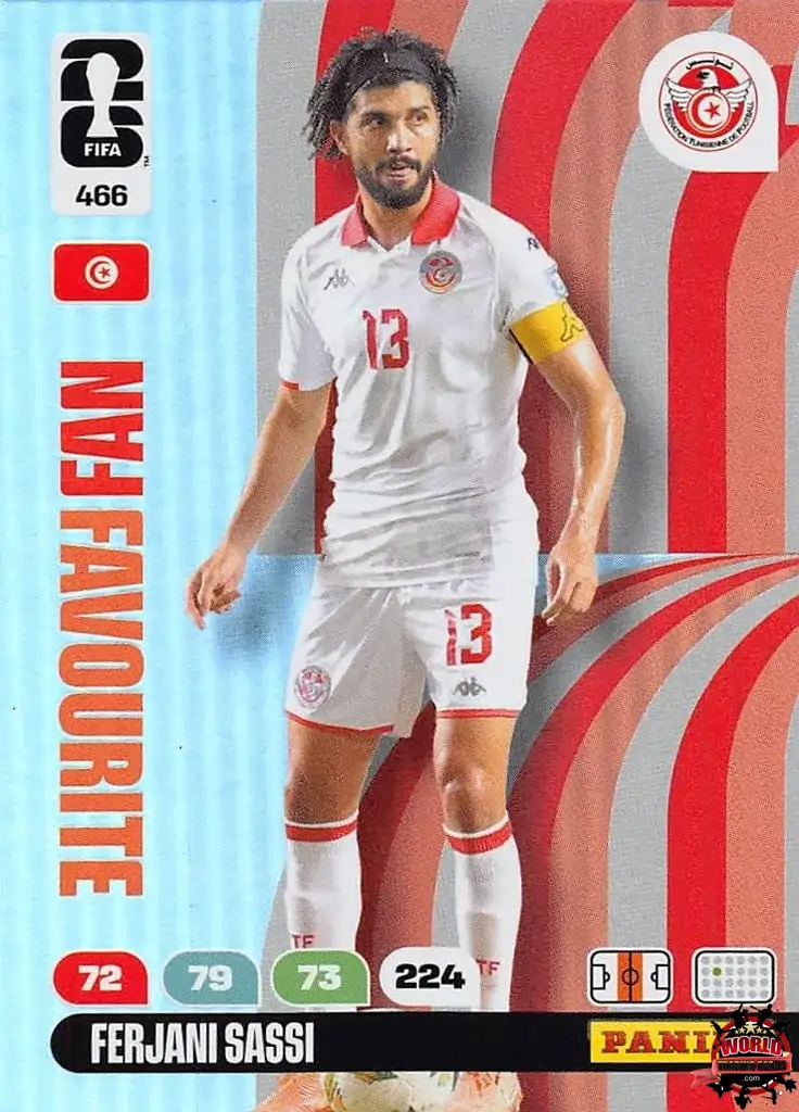 #466|Panini|Adrenlyn XL|FIFA World Cup|2026|Ferjani Sassi - Fan Favourite|BASICO