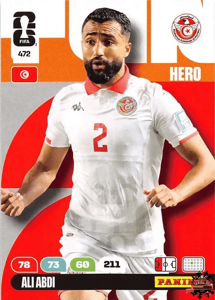 #472|Panini|Adrenlyn XL|FIFA World Cup|2026|Ali Abdi|BASICO