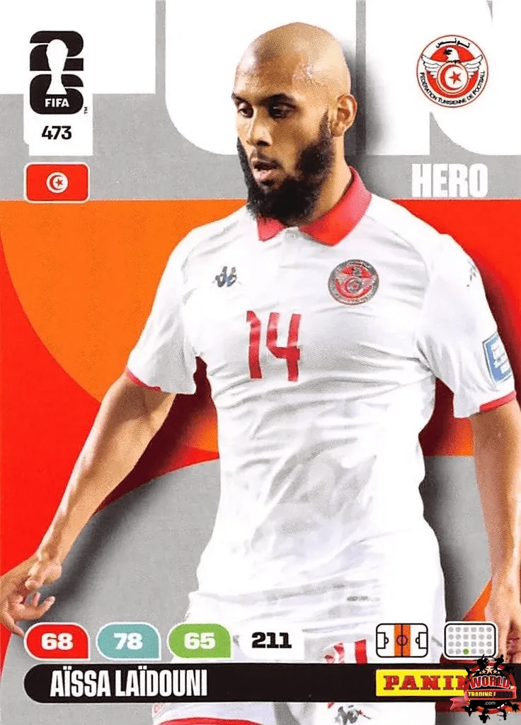 #473|Panini|Adrenlyn XL|FIFA World Cup|2026|Aissa Laidouni |BASICO