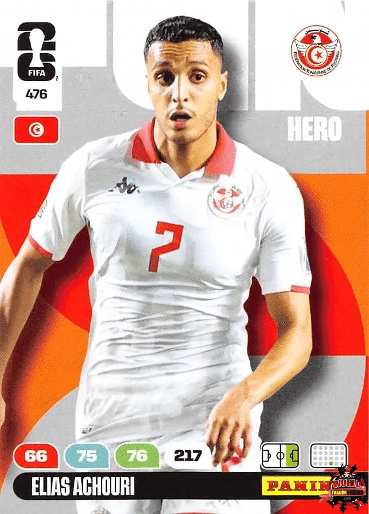 #476|Panini|Adrenlyn XL|FIFA World Cup|2026|Elias Achouri |BASICO