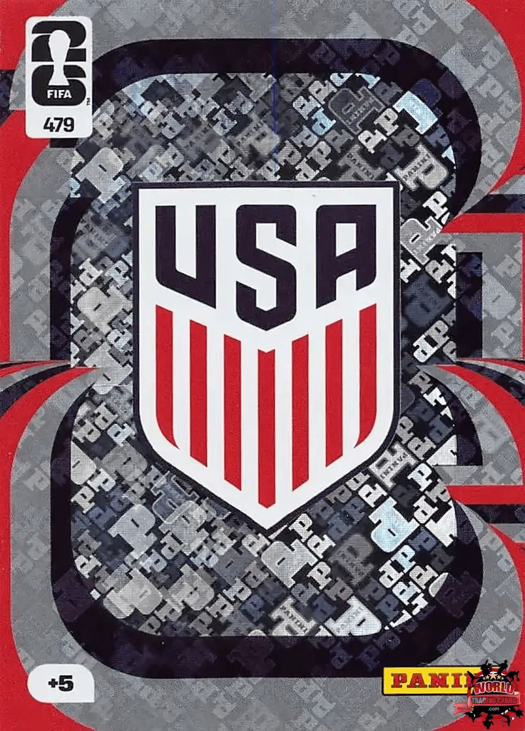 #479|Panini|Adrenlyn XL|FIFA World Cup|2026|Escudo|BASICO