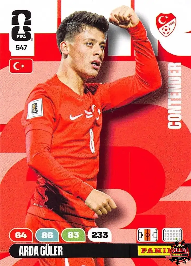 #547|Panini|Adrenlyn XL|FIFA World Cup|2026|Arda Guler|Contenders