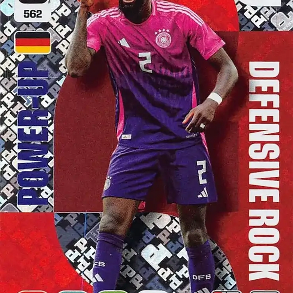 Football Trading Card-Antonio Rudiger-Germany-Panini Adrenalyn XL