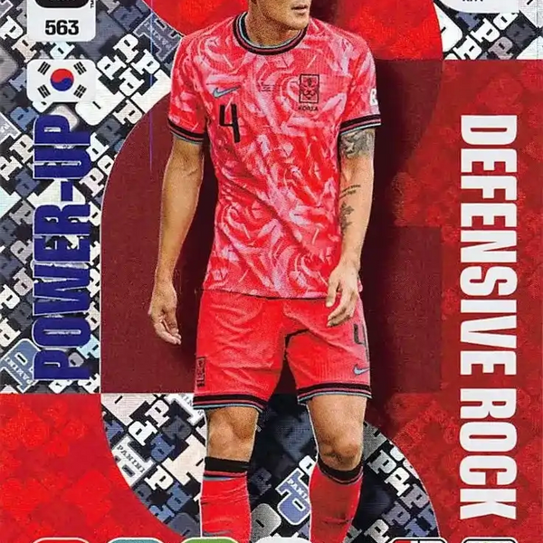 Soccer Trading Card-Min-jae Kim-South Korea-Panini Adrenalyn XL