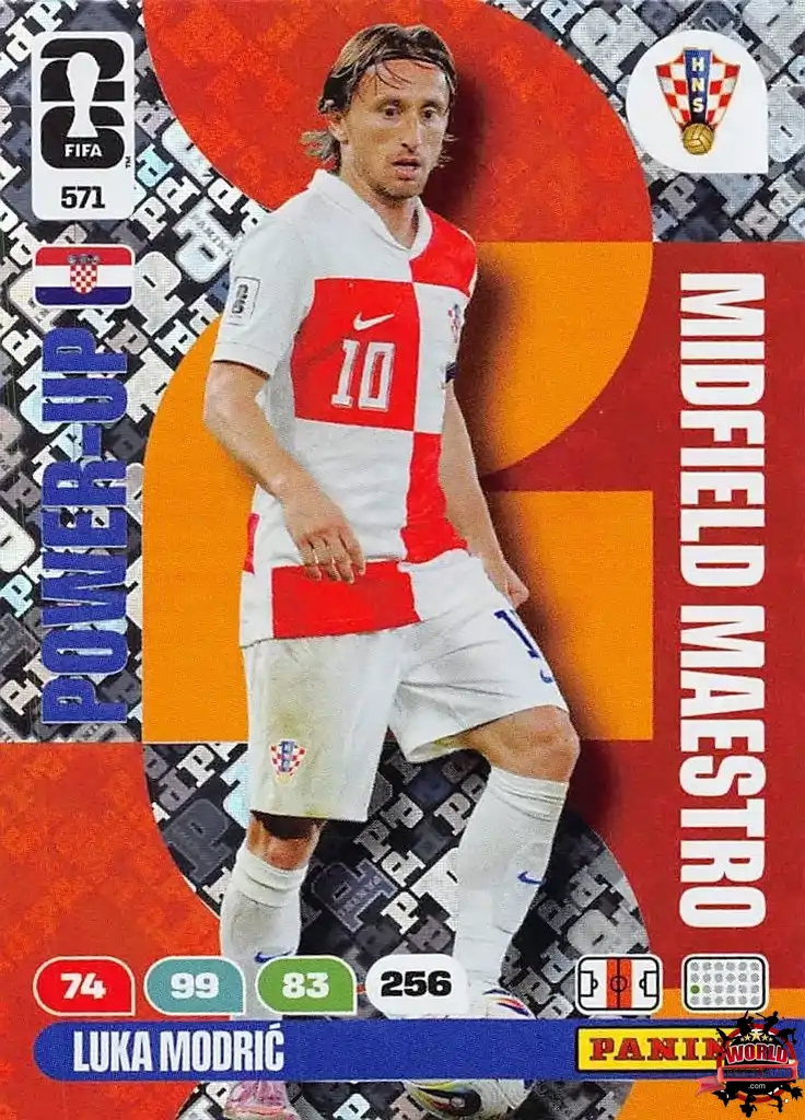 #571|Panini|Adrenlyn XL|FIFA World Cup|2026|Luka Modric|Midfield Maestro
