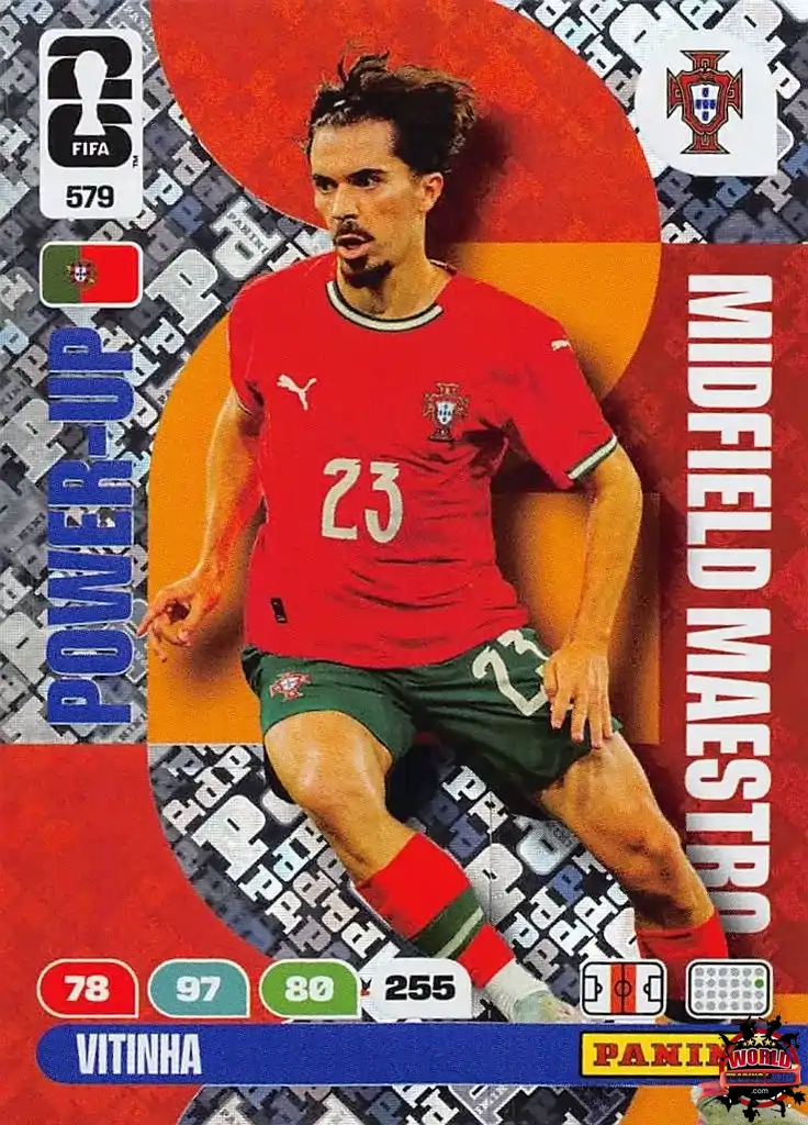 #579|Panini|Adrenlyn XL|FIFA World Cup|2026|Vitinha|Midfield Maestro