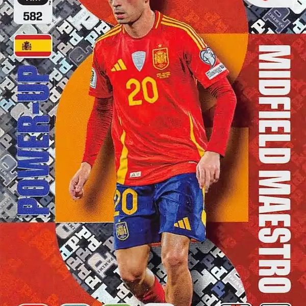 Soccer Trading Card-Pedri-Spain-Panini Adrenalyn XL Fifa World Cup
