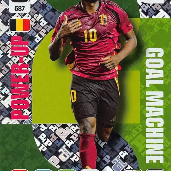 Soccer Trading Card-Romelu Lukaku-Belgium-Panini Adrenalyn XL Fifa