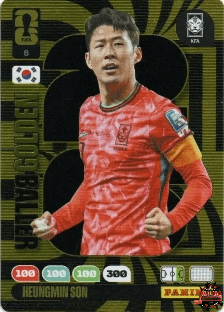 #006|Panini|Adrenlyn XL|FIFA World Cup|2026|Son Heung-Min|Golden Baller