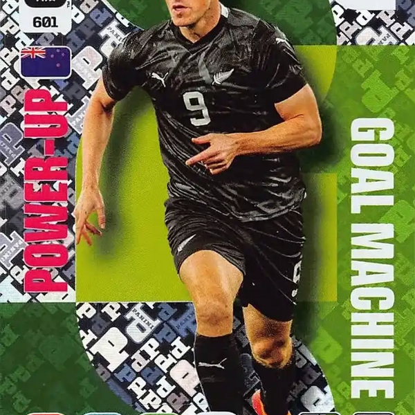 Cromo Trading Card Fútbol-Chris Wood-Nueva Zelanda-Panini