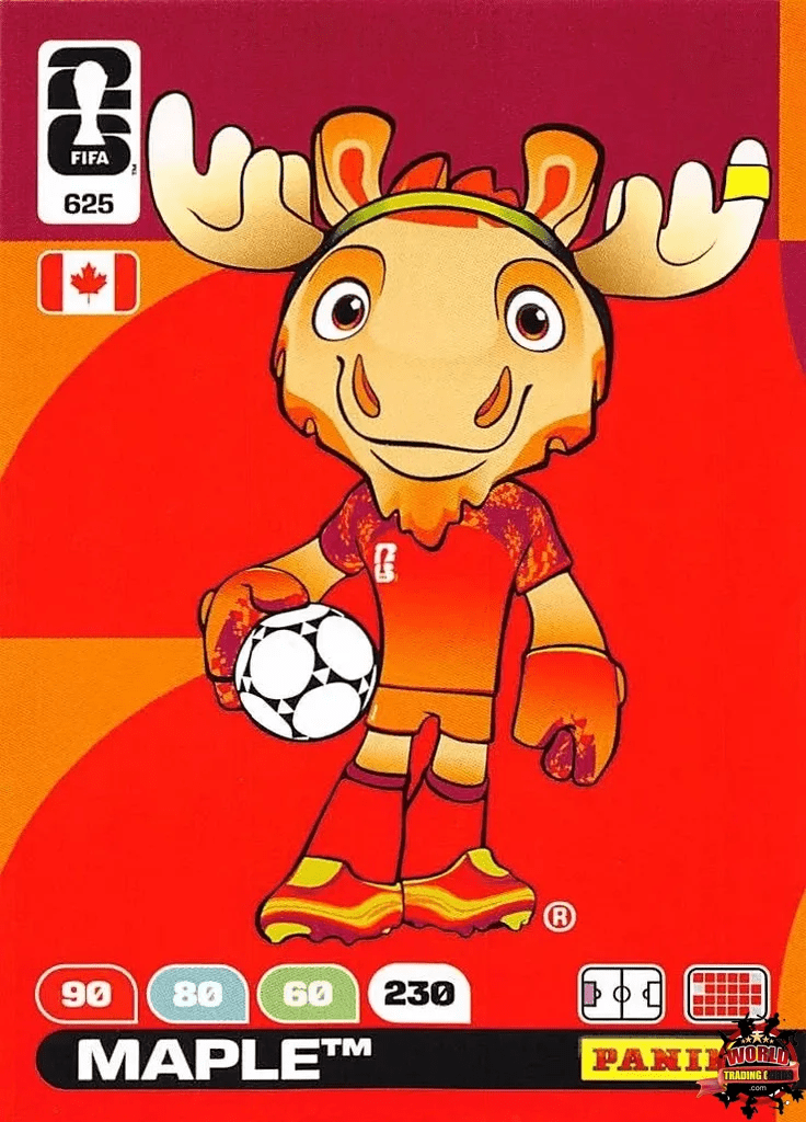 #625|Panini|Adrenlyn XL|FIFA World Cup|2026|Maple|Mascotas